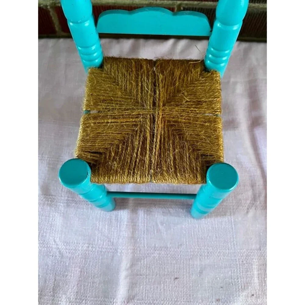 vintage doll chair